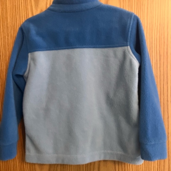 Columbia Two-Tone Blue Fleece Jacket - Picture 4 of 4